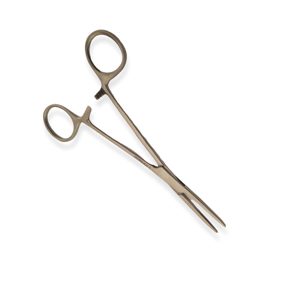 Pinza Kelly recta 14 cm, Hergom Premium
